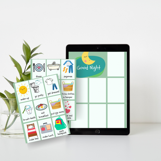 Create-a-Chore Chart + Routine -Kid Kit