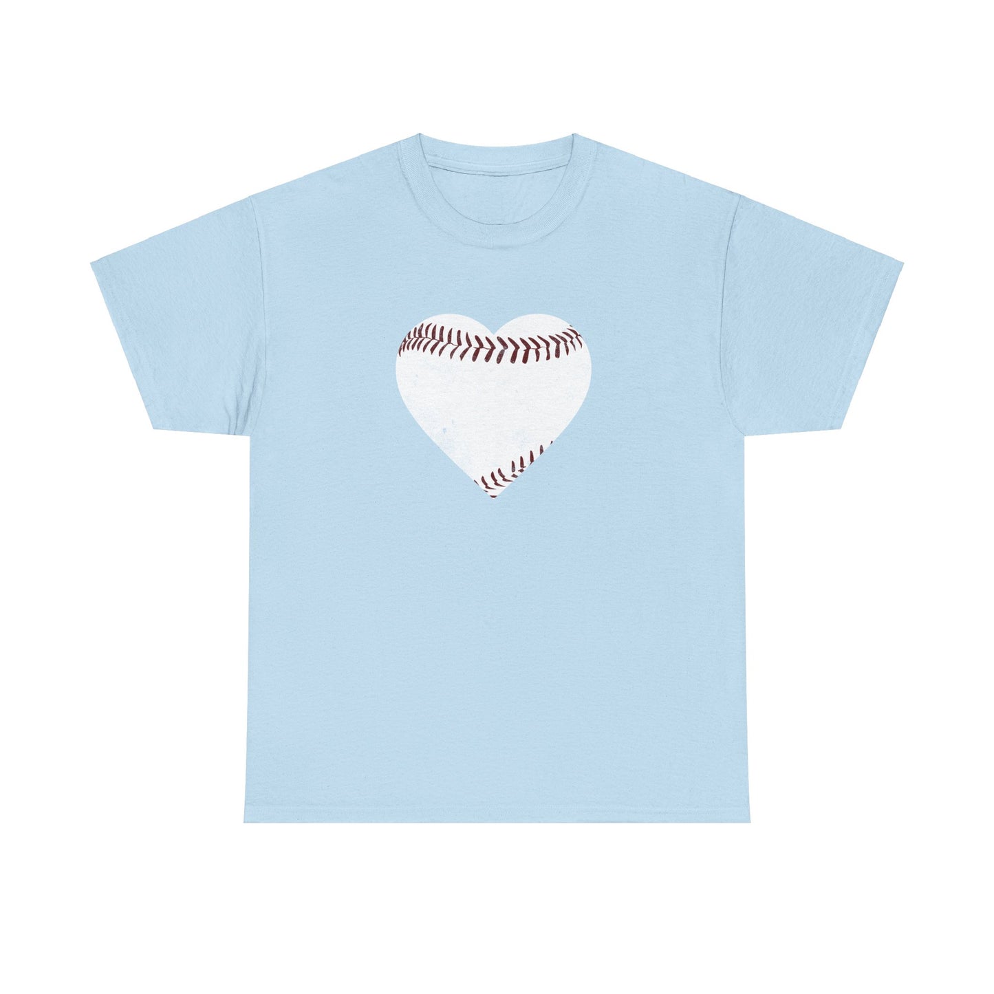 Mom's Baseball Heart T-Shirt