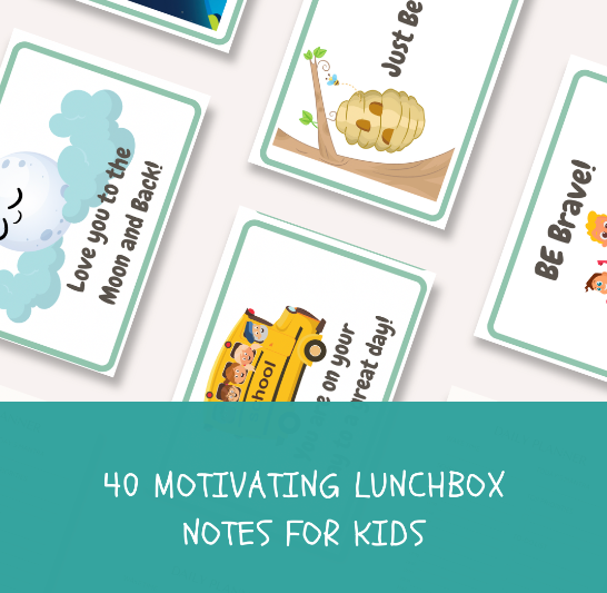Complete Kid's Bundle; Print +, Ultimate Family Chore Chart, Kid's Lunch Ideas, Lunch Box Notes, and Kid's Planner!!