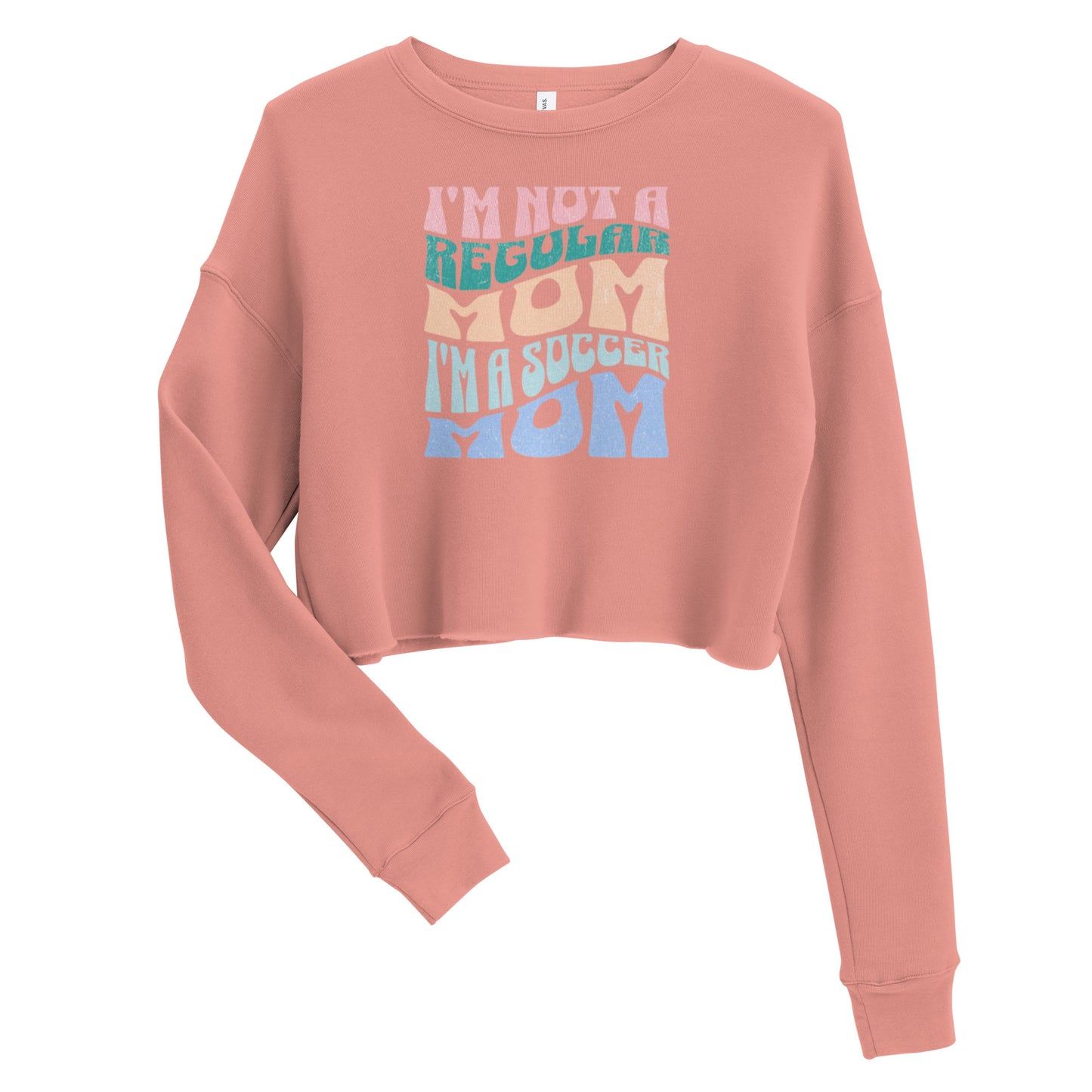 Crop Soccer Mom Sweatshirt