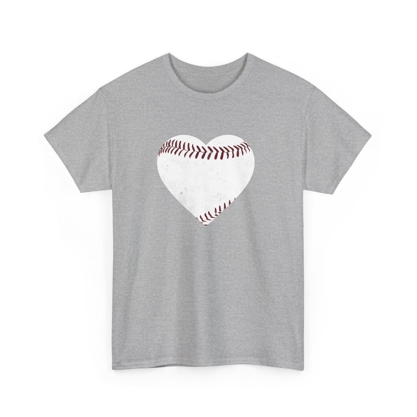 Mom's Baseball Heart T-Shirt