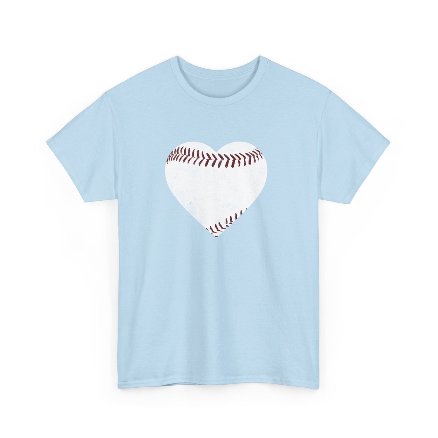 Mom's Baseball Heart T-Shirt