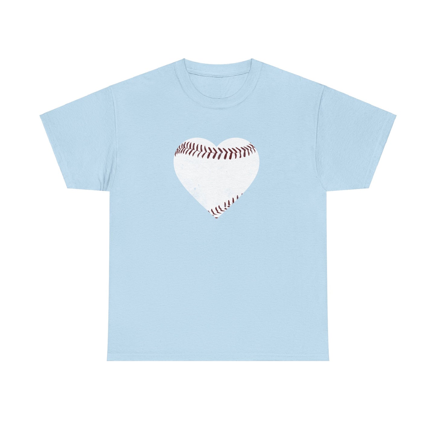 Mom's Baseball Heart T-Shirt